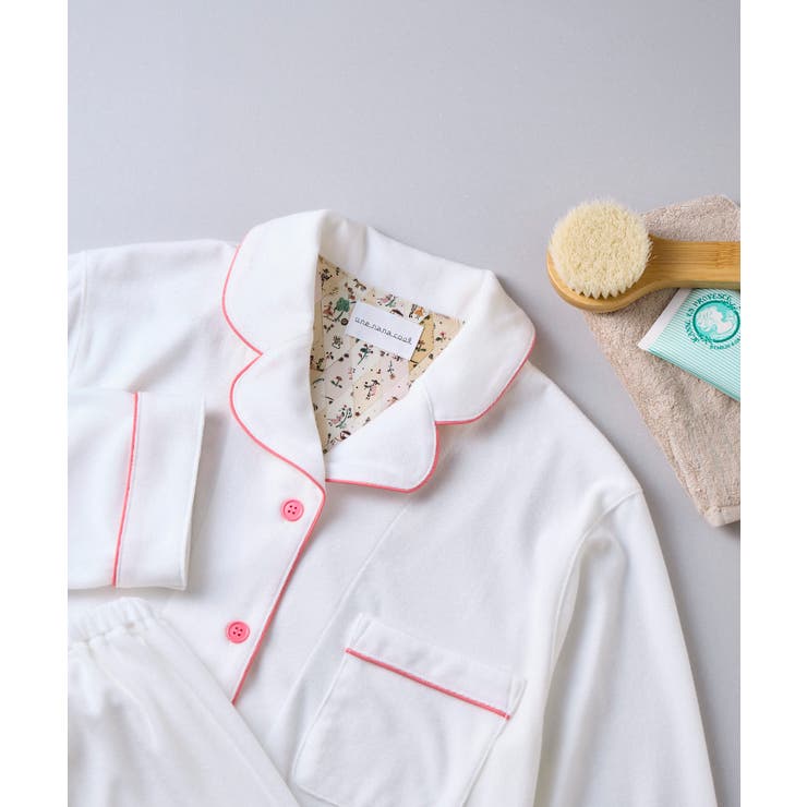 なめらかパイルパジャマ MADE WITH | une nana cool | 詳細画像13 