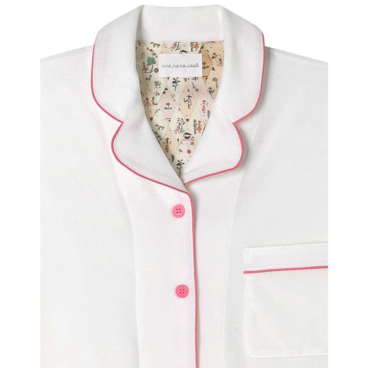 なめらかパイルパジャマ MADE WITH | une nana cool | 詳細画像14 