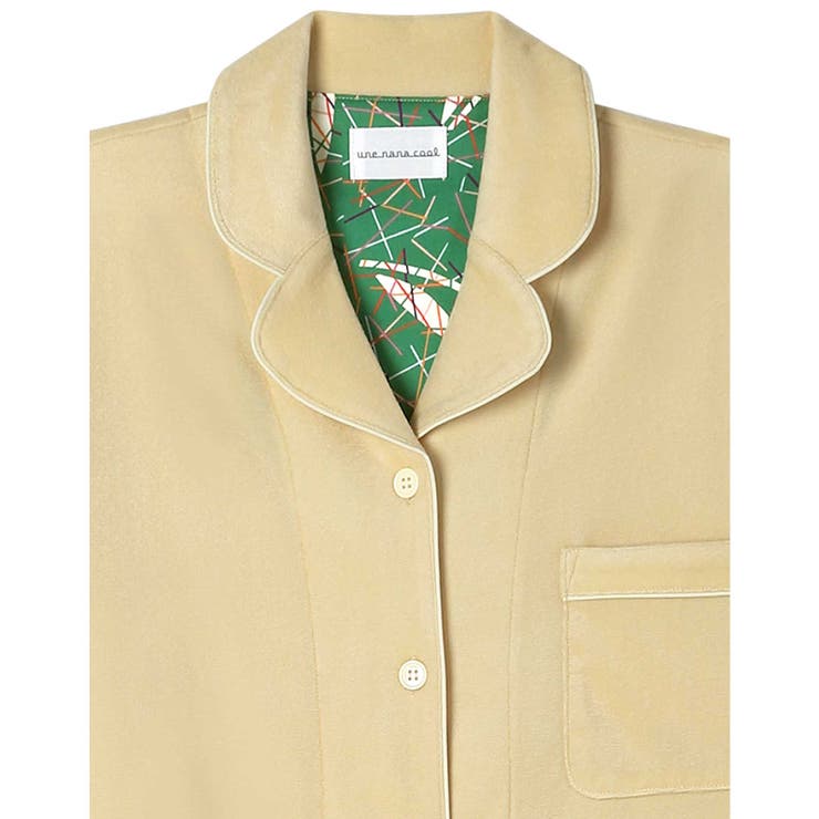 なめらかパイルパジャマ MADE WITH | une nana cool | 詳細画像4 