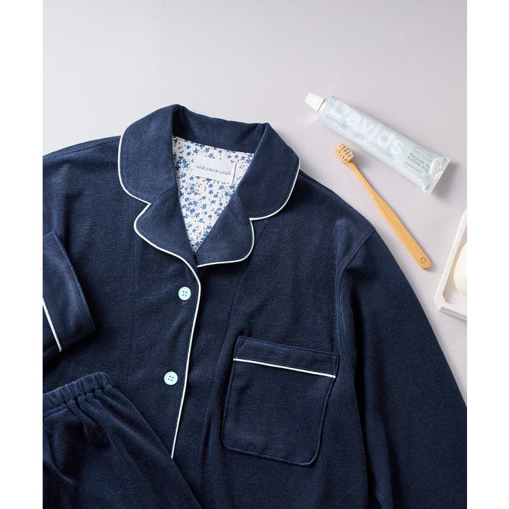 なめらかパイルパジャマ MADE WITH | une nana cool | 詳細画像9 