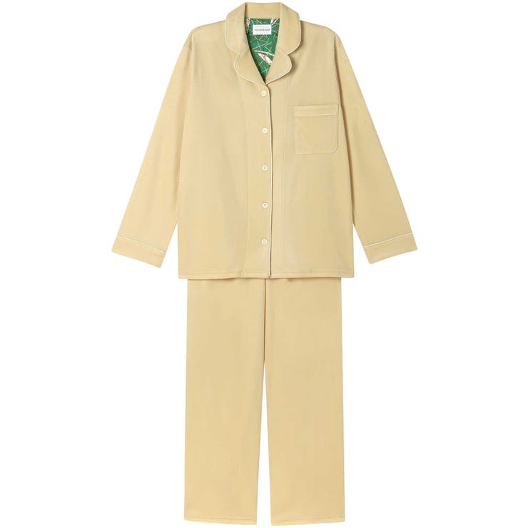 イエロー | なめらかパイルパジャマ MADE WITH | une nana cool