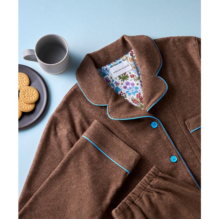 【綿混】コットンパイルパジャマ MADE WITH | une nana cool | 詳細画像1 