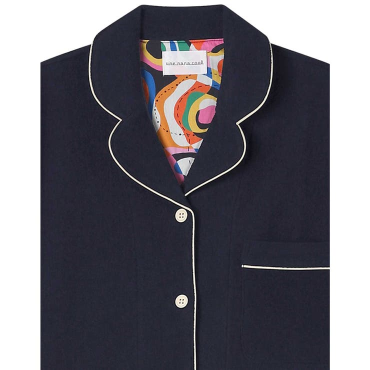 【綿混】コットンパイルパジャマ MADE WITH | une nana cool | 詳細画像15 