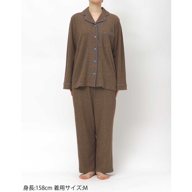 【綿混】コットンパイルパジャマ MADE WITH | une nana cool | 詳細画像5 