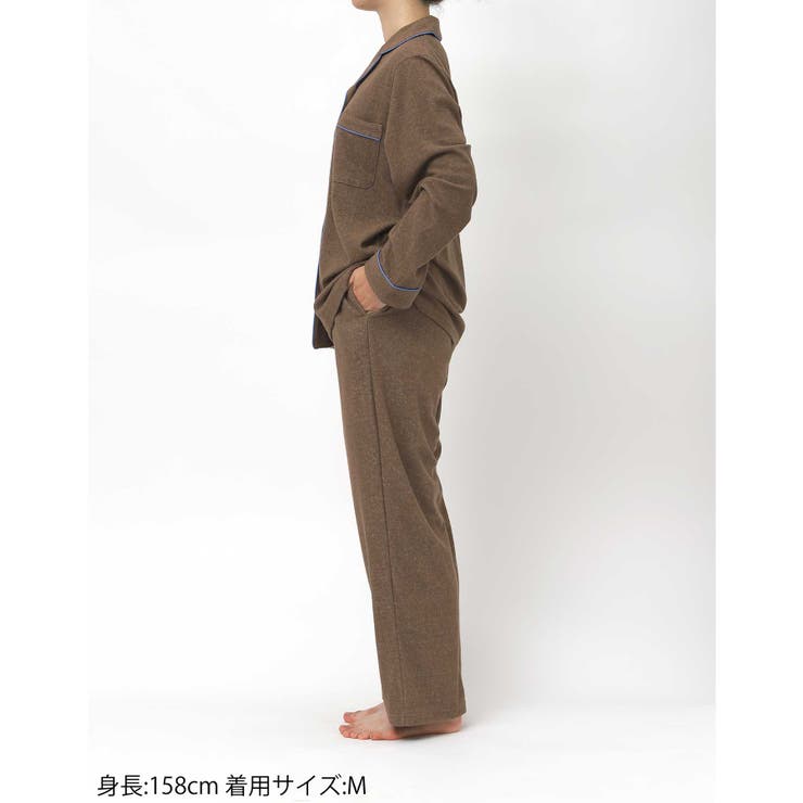 【綿混】コットンパイルパジャマ MADE WITH | une nana cool | 詳細画像6 