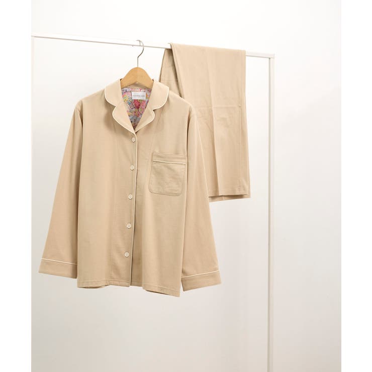 【綿100%】60 2 なめらか天竺パジャマ | une nana cool | 詳細画像1 