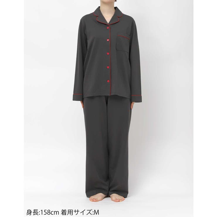 【綿100%】72 2 メガハイゲージパジャマ | une nana cool | 詳細画像10 