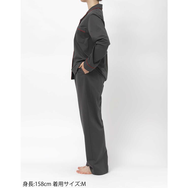 【綿100%】72 2 メガハイゲージパジャマ | une nana cool | 詳細画像11 