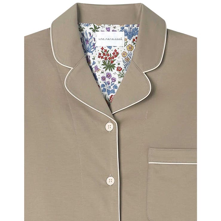 【綿100%】72 2 メガハイゲージパジャマ | une nana cool | 詳細画像13 