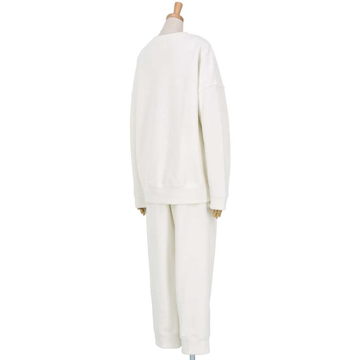 【綿100%】あくびのお嬢さんの裏毛プルオーバー LP6481 | une nana cool | 詳細画像5 