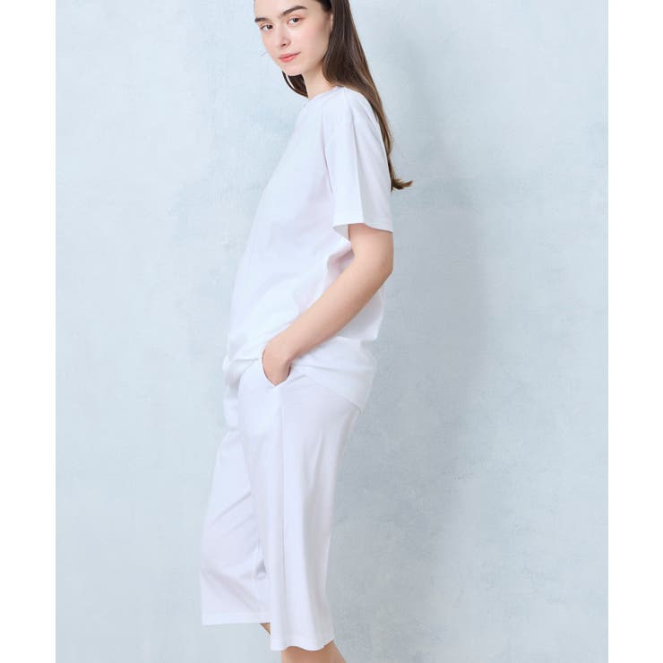 なめらかシルケットスムース半袖パジャマ LIBERTY FABRIC | une nana cool | 詳細画像1 