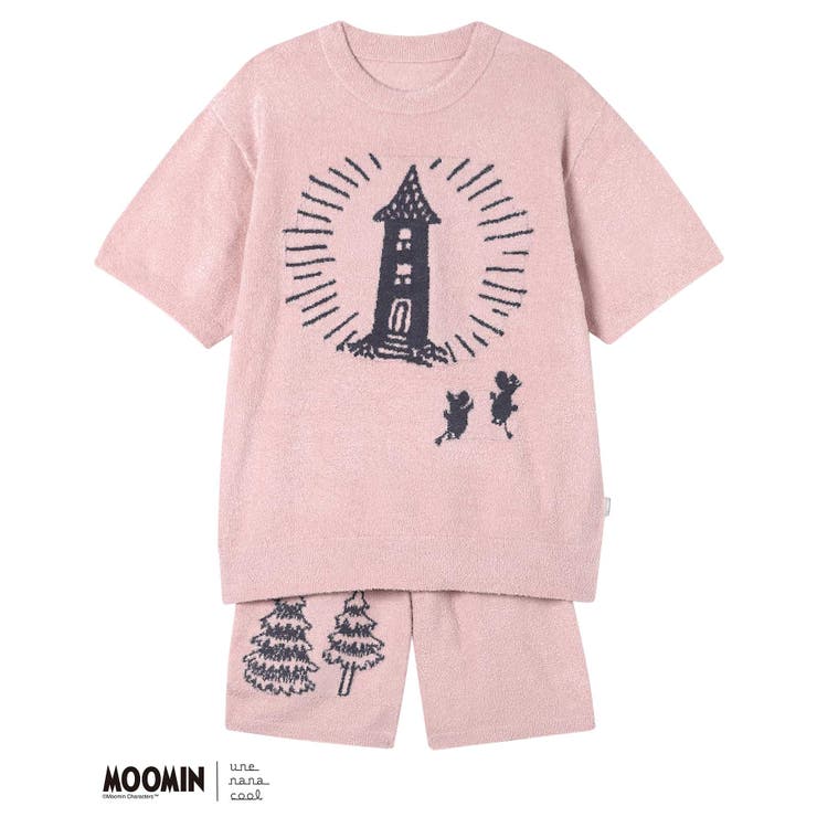 【ムーミンコラボ】 なめらかふわふわプルオーバー&ハーフパンツセット LP670… | une nana cool | 詳細画像10 