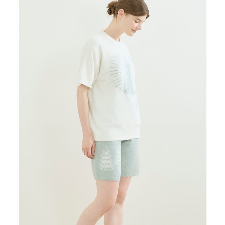 【ムーミンコラボ】 なめらかふわふわプルオーバー&ハーフパンツセット LP670… | une nana cool | 詳細画像7 