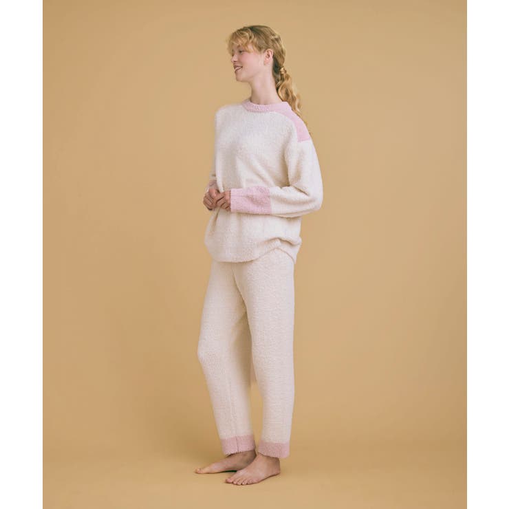 カラーブロッキング プルオーバー＆ロングパンツセット LP6710 | une nana cool | 詳細画像10 