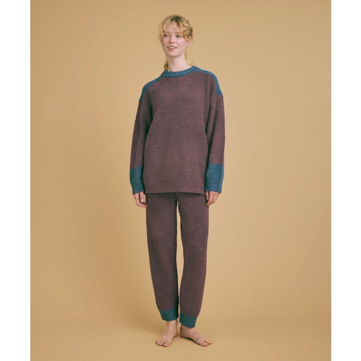 カラーブロッキング プルオーバー＆ロングパンツセット LP6710 | une nana cool | 詳細画像2 