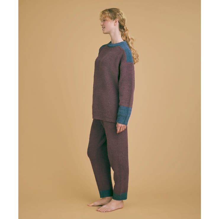 カラーブロッキング プルオーバー＆ロングパンツセット LP6710 | une nana cool | 詳細画像3 