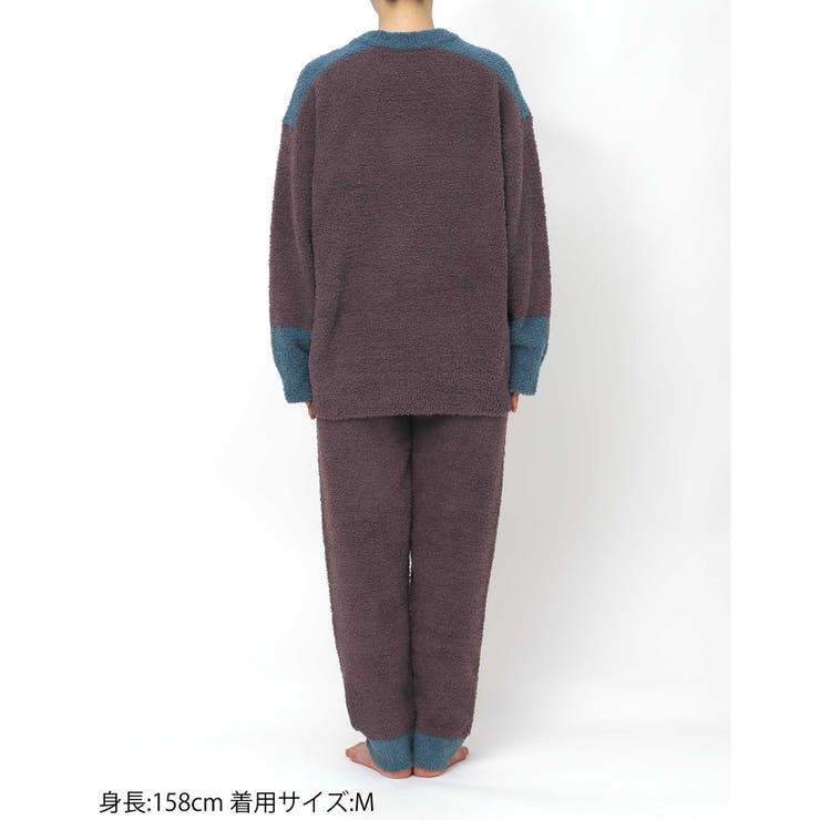 カラーブロッキング プルオーバー＆ロングパンツセット LP6710 | une nana cool | 詳細画像8 