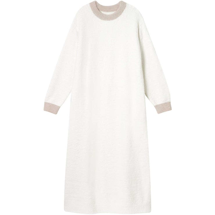 アイボリー | カラーブロッキング ワンピース LP7701 | une nana cool