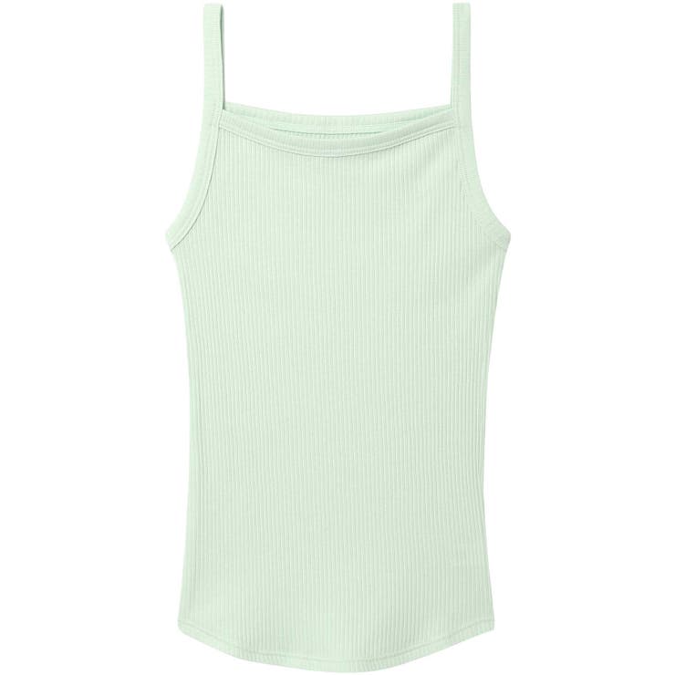 綿100% リブ編みコットン キャミソール LS0100 | une nana cool | 詳細画像5 