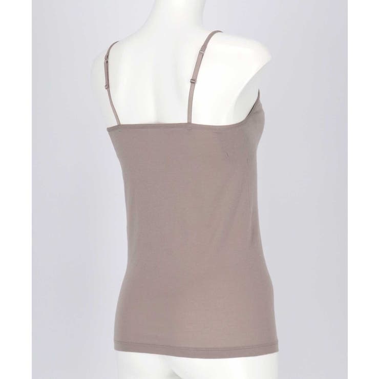 オーガニックコットン 汗とりパッド付きキャミソール LS0150 | une nana cool | 詳細画像2 