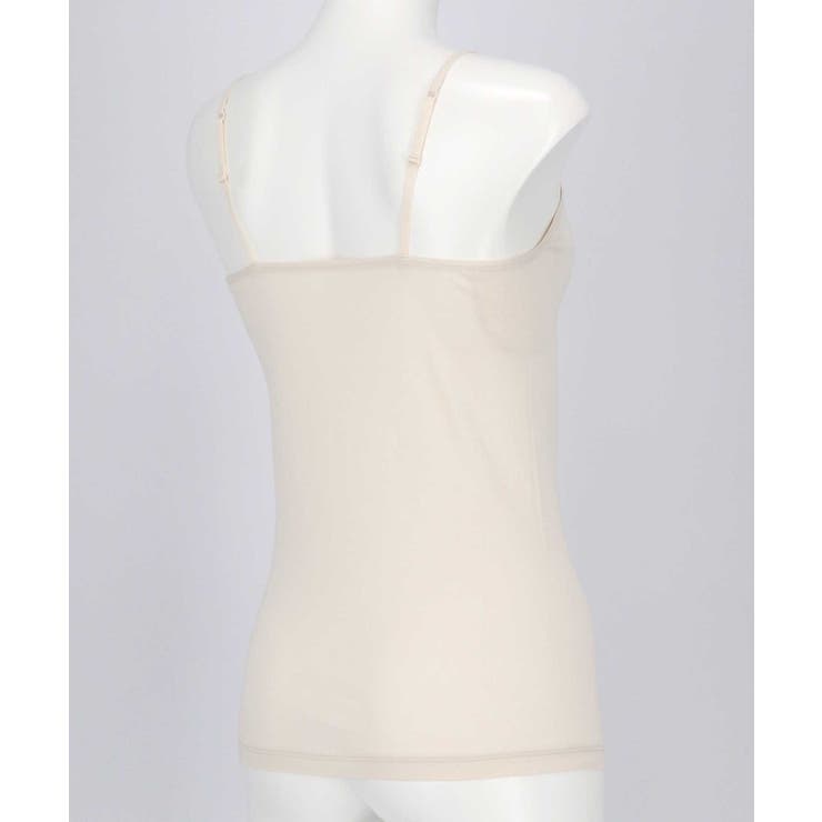 オーガニックコットン 汗とりパッド付きキャミソール LS0150 | une nana cool | 詳細画像3 