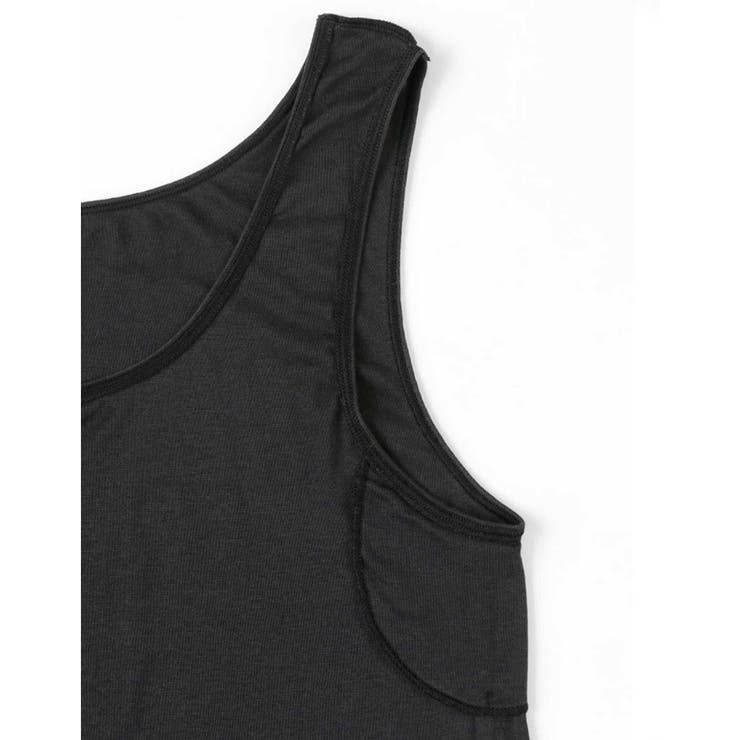 オーガニックコットン 汗とりパッド付きタンクトップ LS0151 | une nana cool | 詳細画像5 
