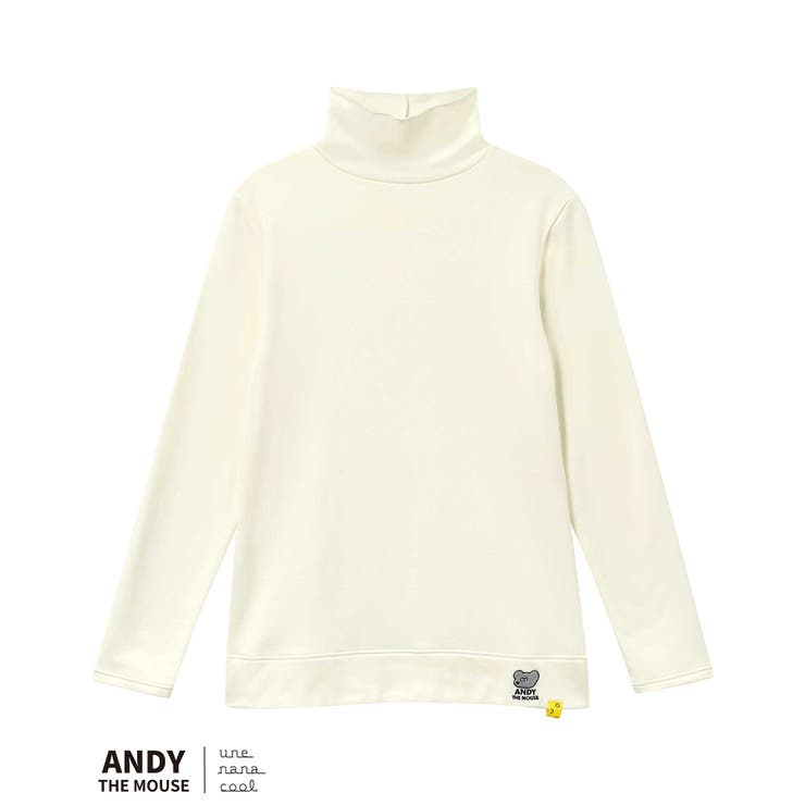 キナリ | MADE WITH ねずみのANDY 綿混裏起毛あったかシャツ LS6001 | une nana cool