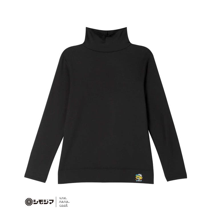 MADE WITH シモジマ 裏起毛 あったかタートルネック LS6002 | une nana cool | 詳細画像7 
