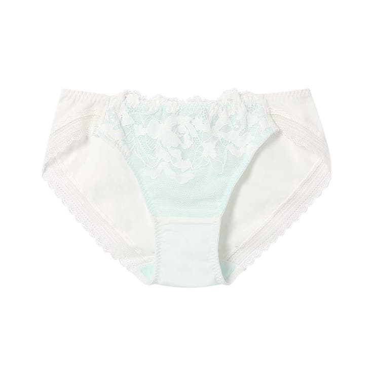 ミント | リボンブラレース ショーツ PUN201 | une nana cool