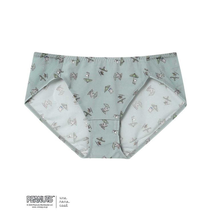 セージグリーン | PEANUTS × une nana cool ショーツ PUN221 | une nana cool