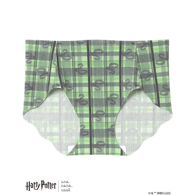 グリーン | 【ハリー・ポッターコラボ】 綿混フラット仕上げショーツ PUN728 | une nana cool