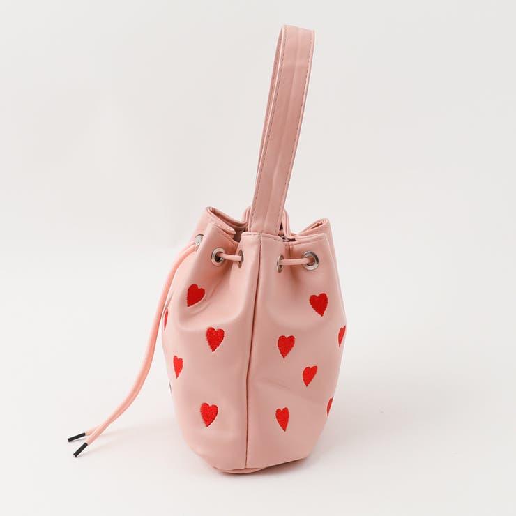 VIVA HEART - かりんこ ヌニ ♡ nuni バッグ3点セット 2WAY】ハート刺繍巾着型バッグ[品番：VINK0002526]｜URBAN