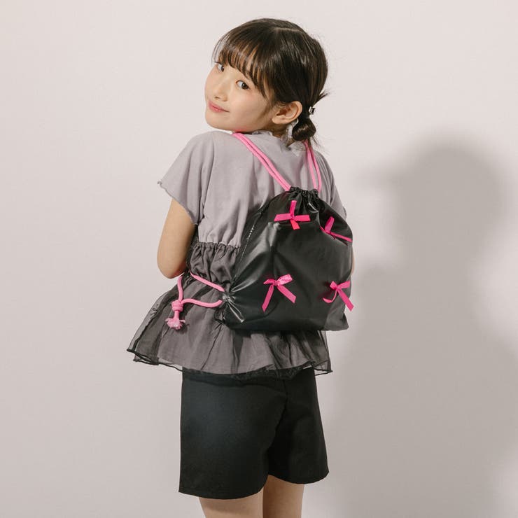 ミニリボンナップサック[品番：VINK0003457]｜URBAN CHERRY