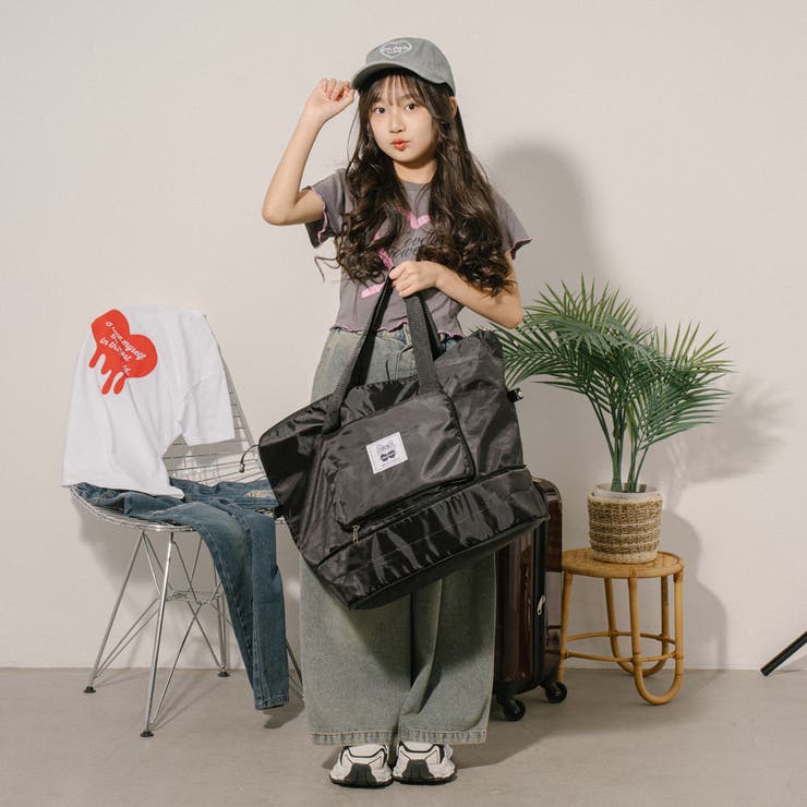 【2段階広げられる】小さく折りたためる大容量バッグ | URBAN CHERRY | 詳細画像27