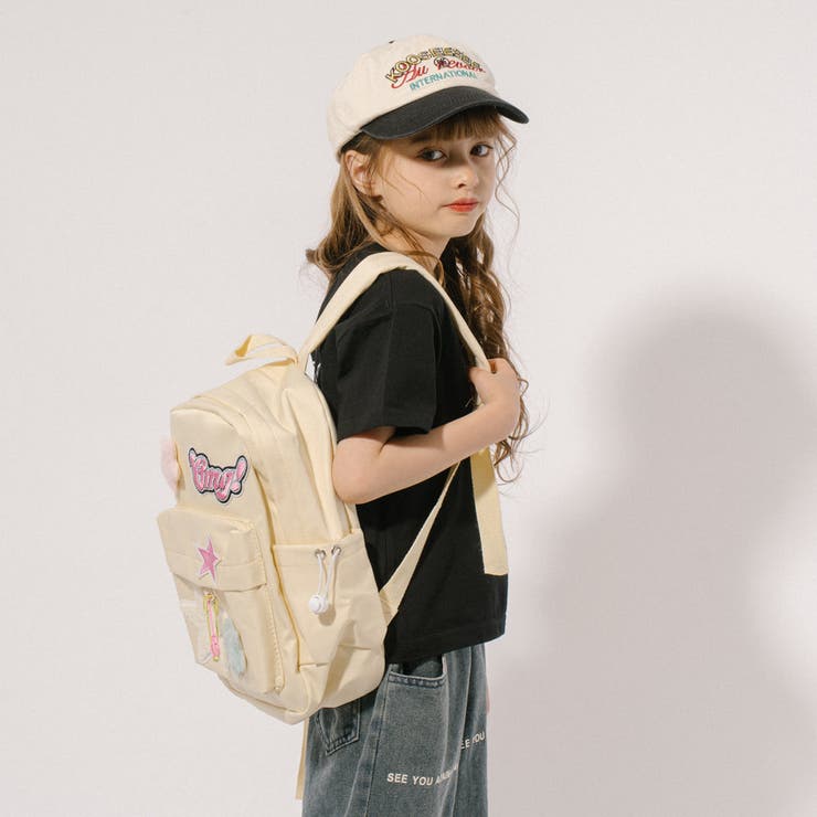 ポップワッペンデザインバックパック[品番：VINK0003608]｜URBAN