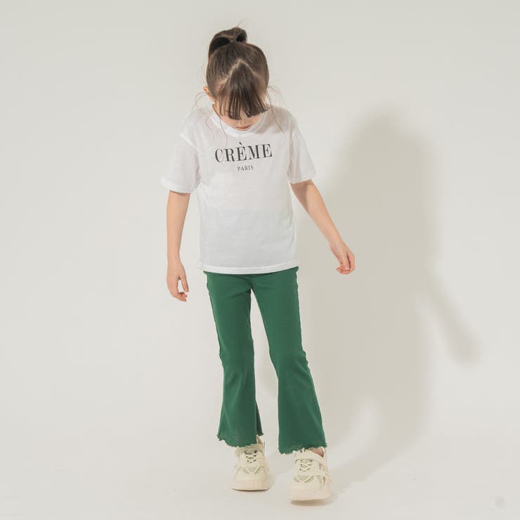 【楽さらリブストレッチ】リブカットソーフレアパンツ[品番：VINK0002450]｜URBAN  CHERRY（アーバンチェリー）のキッズファッション通販｜SHOPLIST（ショップリスト）