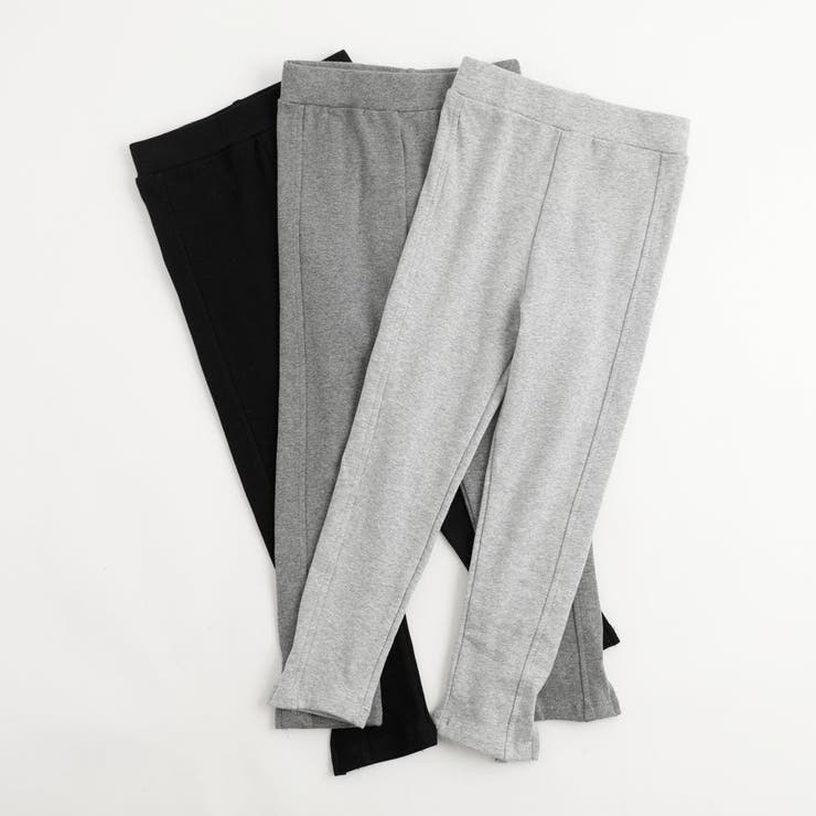 ピンタックラインサイドスリット入りレギンス[品番：VINK0002310