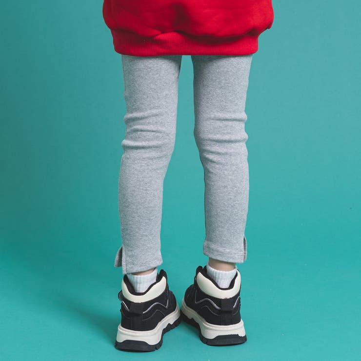 ピンタックラインサイドスリット入りレギンス[品番：VINK0002310