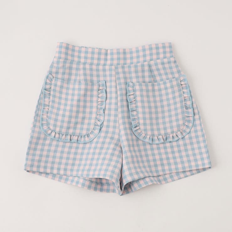 SEEM/シーム】フロントフリルポケットショートパンツ[品番