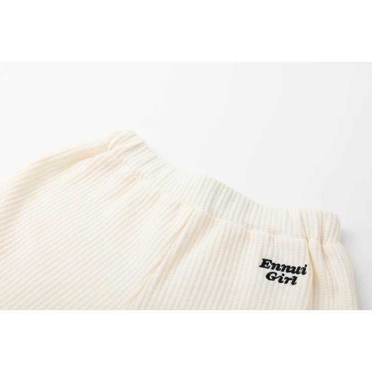 【さらっと触感】ワッフルサイドリングボタンデザインショートパンツ | URBAN CHERRY | 詳細画像17 