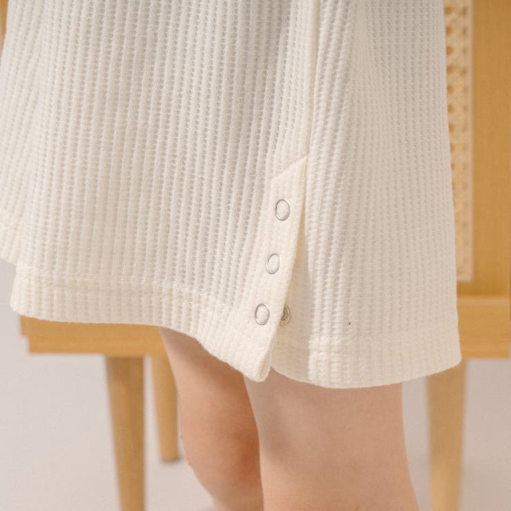 【さらっと触感】ワッフルサイドリングボタンデザインショートパンツ | URBAN CHERRY | 詳細画像22 