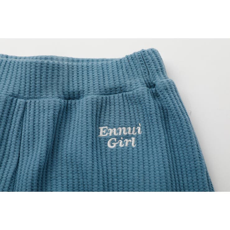 【さらっと触感】ワッフルサイドリングボタンデザインショートパンツ | URBAN CHERRY | 詳細画像24 