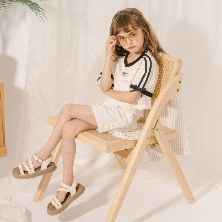 【さらっと触感】ワッフルサイドリングボタンデザインショートパンツ | URBAN CHERRY | 詳細画像29 