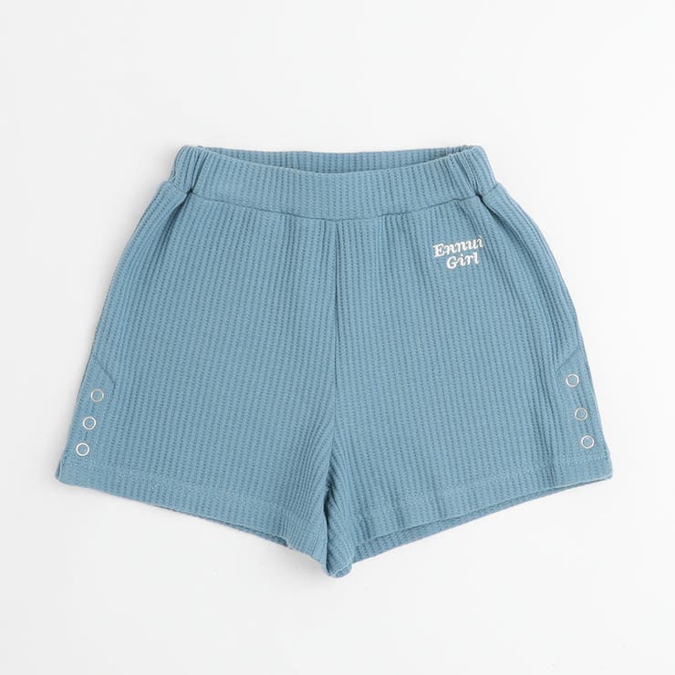 【さらっと触感】ワッフルサイドリングボタンデザインショートパンツ | URBAN CHERRY | 詳細画像7 