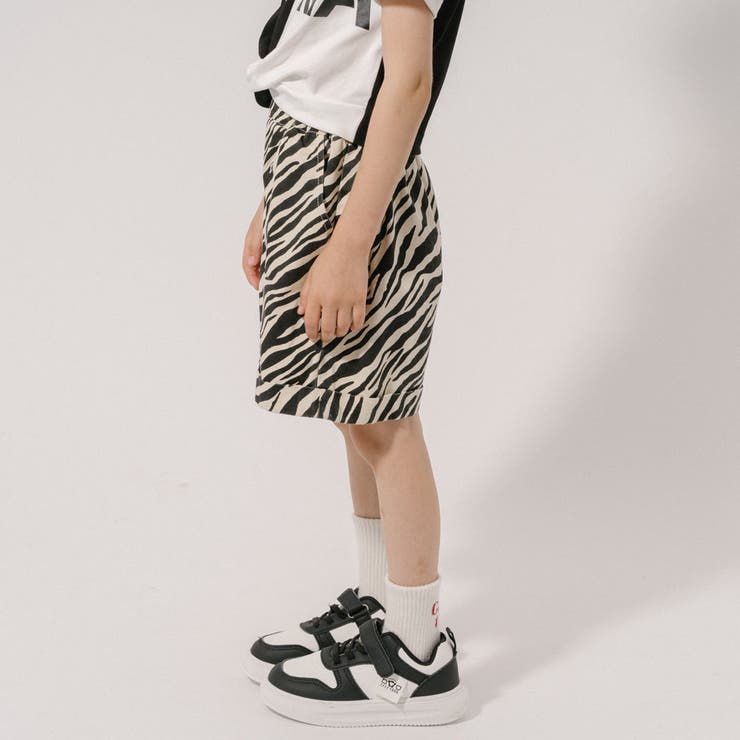 ゼブラデザインタックショートパンツ[品番：VINK0002822]｜URBAN