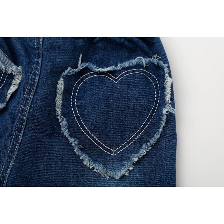 ハートポケットフレアデニムパンツ | URBAN CHERRY | 詳細画像13 