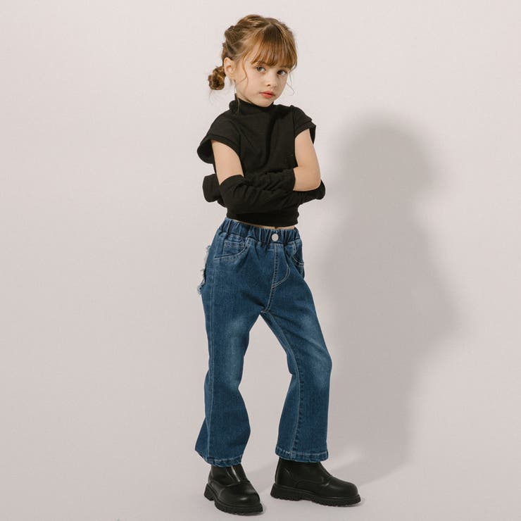 ハートポケットフレアデニムパンツ | URBAN CHERRY | 詳細画像8 