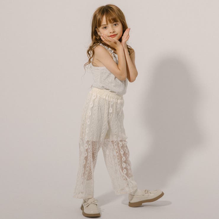 レースストレートパンツ | URBAN CHERRY | 詳細画像3 