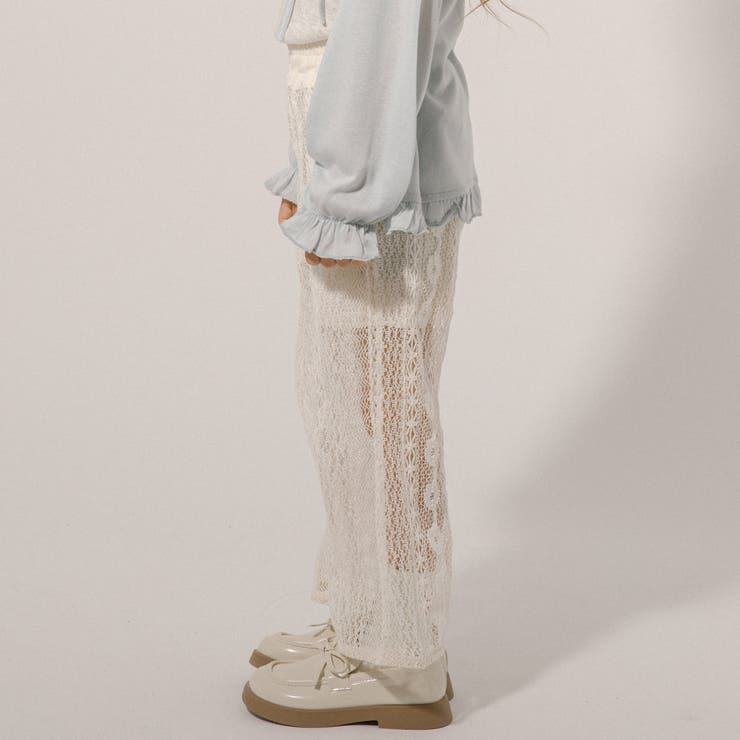 レースストレートパンツ | URBAN CHERRY | 詳細画像4 