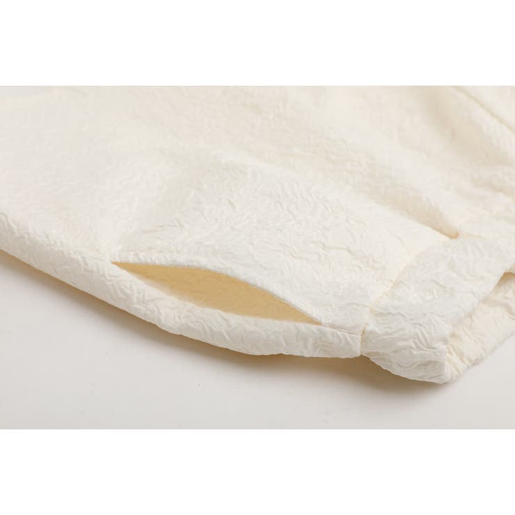 【ふくれジャガード】ハイウエスフレアショートパンツ | URBAN CHERRY | 詳細画像15 